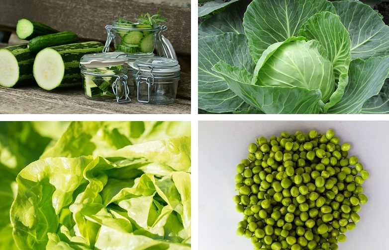 Cukinia, sałata, zielony groszek, kapusta – dlaczego warto jeść?